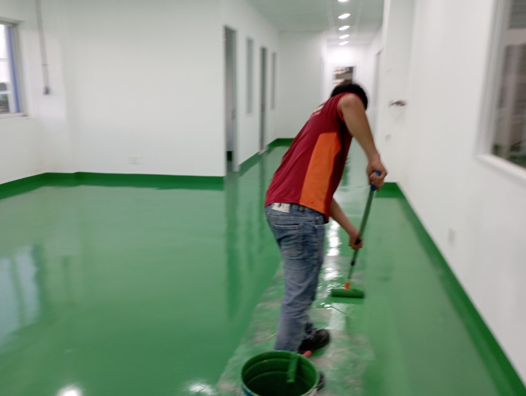Thi công sơn epoxy