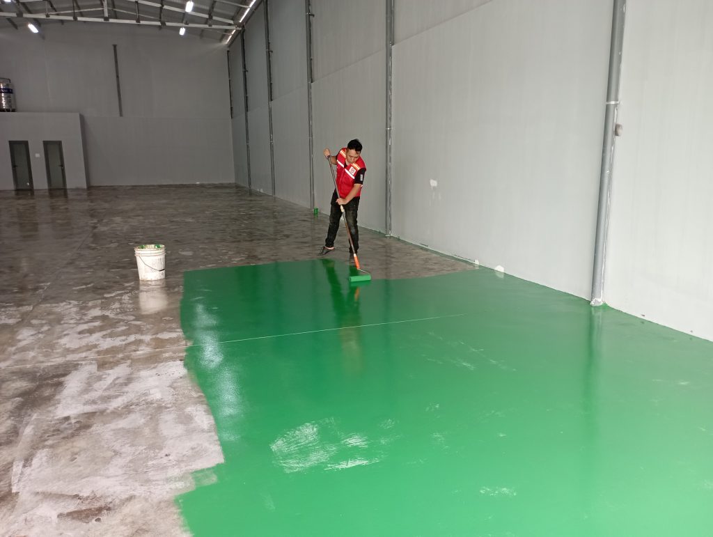 Thi Công Sơn Sàn Epoxy Tại Bình Dương